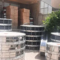 طبل ۱ تا ۲ متر آهنی و استیل|درام و پرکاشن|قزوین, |دیوار