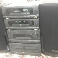 ظبط طبقه ای پاناسونیک اصل ژاپن با دوتا باند ویکتور|سیستم صوتی خانگی|مشهد, شهید قربانی|دیوار