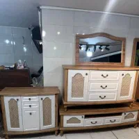 ست کافه بار و آیینه کنسول/جاکفشی/میزtv|جاکفشی، کمد، دراور|چهاردانگه (تهران), |دیوار