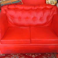 5عدد مبل چرم دونفره فقط 4میلیون تومان