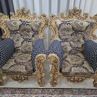 مبلمان 7نفره با میز و عسلی