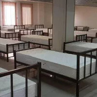 تخت یکنفره فلزی سربازی نگهبانی پرسنلی سازمانی|تخت و سرویس خواب|تهران, شهرک شریفی|دیوار
