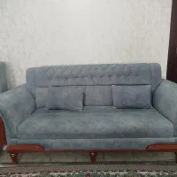 مبل پنج نفره راحتی همراه عسلی
