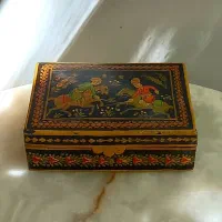 جعبه چوبی کاردست قاجاری