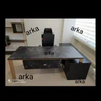 مبلمان ا د ار ی میز مدیریت  مدرن فلزی|مبلمان اداری|تهران, یافتآباد|دیوار