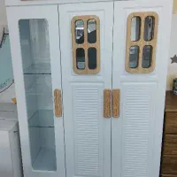 کمد سه درب تمام mdf وکیوم سیسمونی