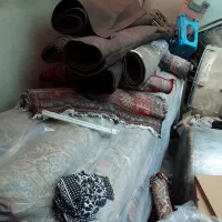 ۱۲ عدد فرش ماشینی کهنه .