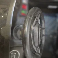 ماشین کودک صندلی چرمی دارای کنترل شارژ حالت گهواره|اسباب‌بازی بچه|شیراز, قصرالدشت|دیوار
