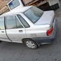 پراید مدل ۸۶ تصادفی موتور گیربکس سالم