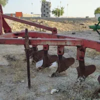 گاوآهن ۶خیش کارنکرده فقط افتاب خورد پنجه غازی عالی