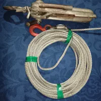 جرثقیل 2 تن با 35 متر سیم بکسل