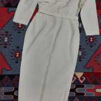 لباس مجلسی سفید درحد نو