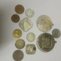 سکه های قدیمی زمان شاه، خارجی ، و اوایل انقلاب|کلکسیون سکه، تمبر، اسکناس|تهران, جردن|دیوار