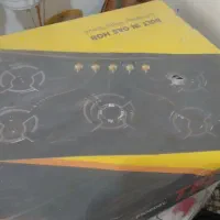 گاز رومیزی پنج شعله به همراه هود.صفر پلمپ|اجاق گاز و لوازم برقی پختوپز|رشت, نظری|دیوار