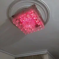 لوستر سقفی مربع ۲عدد|لوستر و چراغ آویز|تهران, کوی بیمه|دیوار