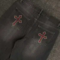 شلوار بگی کروم هارتز نگینی.اسلیم فیت.امیری