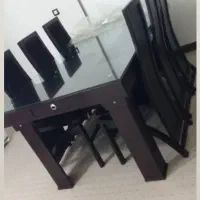 میزنهارخوری کاملا نو و سالم۸نفره صندلی۶نفره