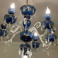 شش عدد لوستر آنتیک قدیمی ۵۰ ساله|لوستر و چراغ آویز|تهران, تجریش|دیوار