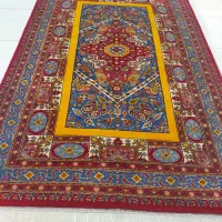 فرش دستباف (بساک)۶ متریهای قشقایی گل ابریشم|فرش|مشکیندشت, |دیوار