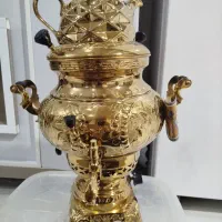 سماور گازی همراه با قوری