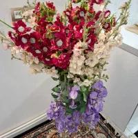 گلدان شیشه ای (چام  شیشه ای)