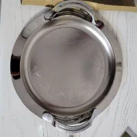سینی استیل نقش برجسته کاملانو همراه باجعبه