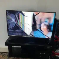 انواع تلویزیون های شکسته خراب