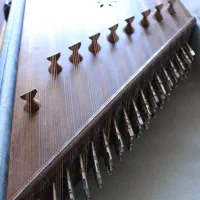 سنتور قدیمی علی بهمنی|سازهای سنتی|کرج, فاز ۳ گوهردشت|دیوار