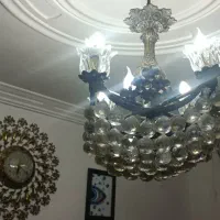 دوعدد لوستر برنز اصل|لوستر و چراغ آویز|سنگر, |دیوار