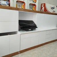 کابینت ام دی اف دو رنگ|مصالح و تجهیزات ساختمان|قروه, |دیوار