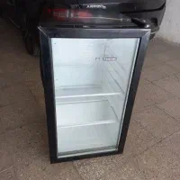 یخچال ویترینی ۵فوت شوکیس شیشه ای کوچک هتلی مینی