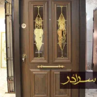 درب ضد سرقت سپیدار نرده سکوریت نرده استیل کد R022