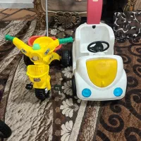 سه چرخه وماشین کودک سالم سالم درحد