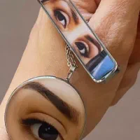 گیفت رزینی عروس و گردنبند عکس اختصاصی