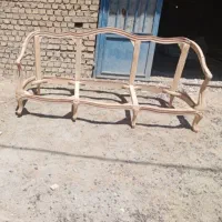 فروش کاناپه خام فرانسوی با چوب راش زیر قیمت بازار