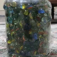 تیله ساده و هشت پر