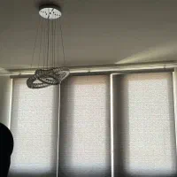پرده طوسی زبرا