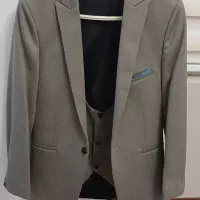 ست کت و شلوار و جلیقه در حد نو|لباس|قوچان, |دیوار