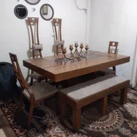 مبلمان 8نفره و میز غذاخوری 6نفره