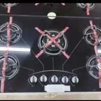 گاز توکار ۵شعله صحفه ای کد۶۷۸ سکوریت تکنو