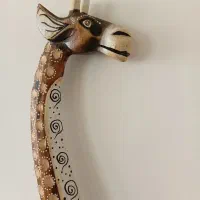 مجسمه دست سازچوبی. وارداتی.تمام تراش