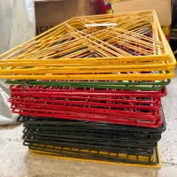 قفسه فلزی مشبک رنگی