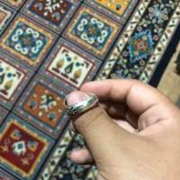 انگشتر گارنت پاک رکاب شاهرخ ۹۲۵ دستساز|جواهرات|سیرجان, |دیوار