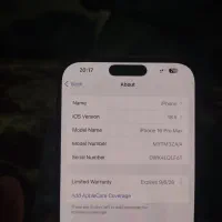 آیفون 16 پرومکس پک اصلی|موبایل|شیراز, شهرک مفتح|دیوار