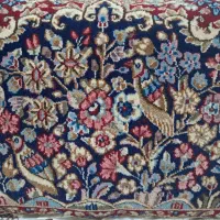 پشتی دستبافت طرح کبکی کرمانی|پشتی|رفسنجان, |دیوار