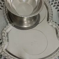 سماور طوفان ۶لیتری با کاسه وسینی کاملا سالم|سماور، چایساز، قهوهساز|کرج, استاندارد|دیوار