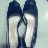 کفش زنانه مجلسی چرمی