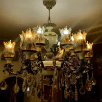 لوستر|لوستر و چراغ آویز|شاهرود, |دیوار