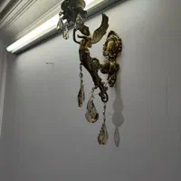 برنز|لوستر و چراغ آویز|ساوه, |دیوار