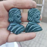 گوهرتراشی پیکرتراشی سنگ عقیق راف گردنبندکاروینگ|بدلیجات|مشهد, اروند (کشف)|دیوار